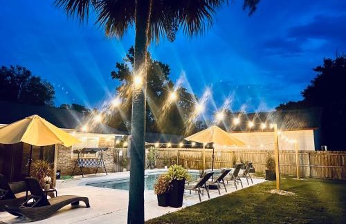 Lakeside Villa | STYLISH VILLA, W Saltwater Pool and Fenced in Yard