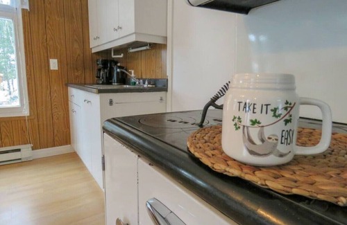Saint-Tite-des-Caps Ski Chalet | Stylish-vintage refuge near Massif & MSA with spa