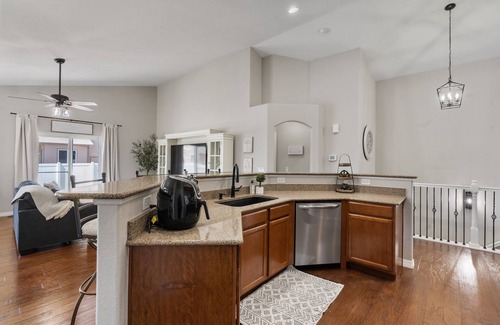 Loveland House | Suburban Dream Home with Hot Tub