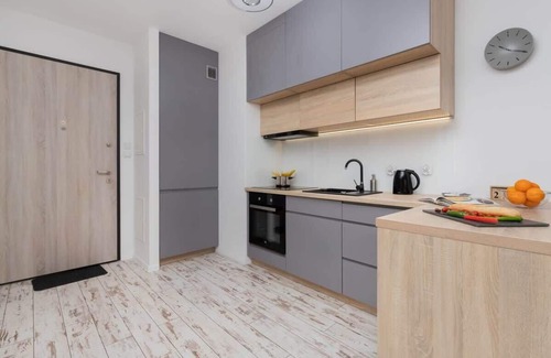 Nowy Port Apartment | Sucha 37A | Stylish Studio | Parking, Balcony