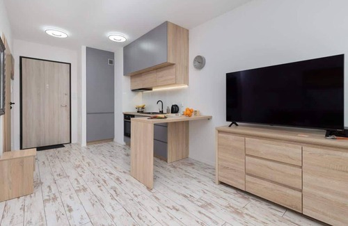 Nowy Port Apartment | Sucha 37A | Stylish Studio | Parking, Balcony
