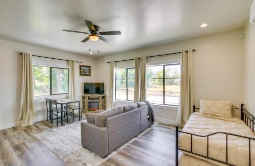 Preston Apartment | Sugar Creek Apartment on Cub River Shared Yard!