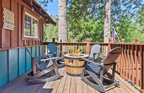 Sugar Pine House | Sugar Pine cabin in the woods King bed Fire pit