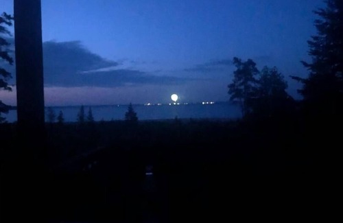 Manistique Cabin | Sugar Sand & Harbor Lights on Lake Michigan
