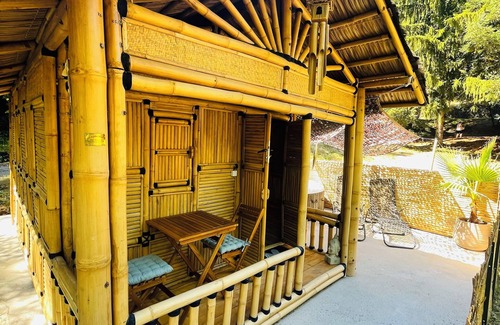 Saint-Jean-du-Gard Cabin | Suite Bambou "Well-being in Bali" - Le soleil des Cévennes