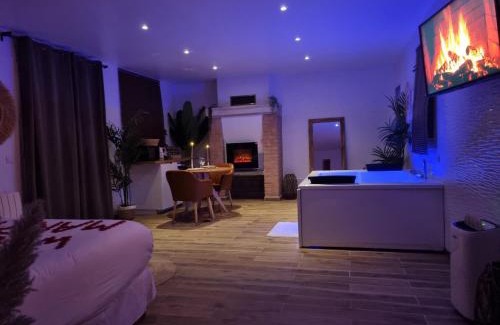 Saint-Prix House | Suite de charme avec JACUZZI illimité et jardin privatif
