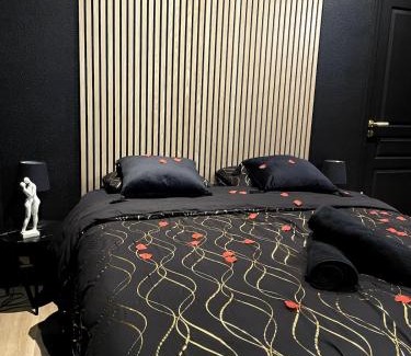 Saint-Quentin Apartment | Suite de Luxe - Jacuzzi & Cave Secrète