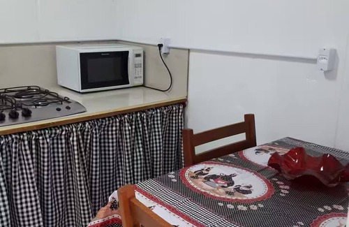 Cidade Nova Apartment | suite+kitchen twelve with air conditioning