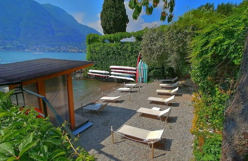 Riva Apartment | Suite "Lavarello" at 2 steps from the lake with private dehor, lounge bar and swimming pool