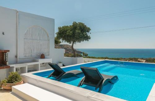 Milos Villa | Summer Boutique Villa with a stunning sea view and a swimming pool