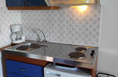Kastri Apartment | Summer feeling in the studio with fantastic sea view for 2-3 persons