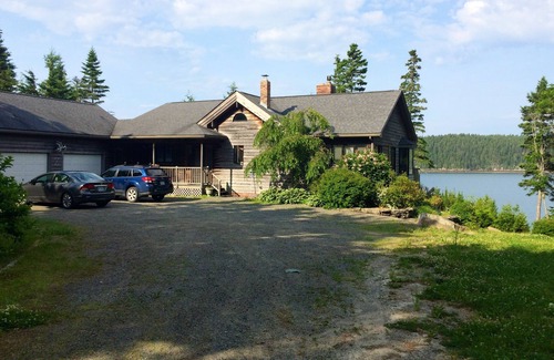 South Gouldsboro House | Summer Harbor waterfront home with 580 feet of shoreline