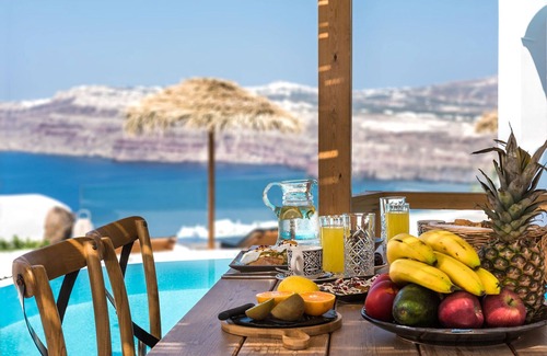 Akrotiri Villa | Summer Lovers Villa with Outdoor private pool and Private Spa