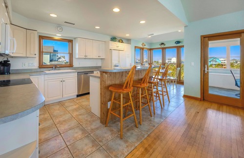 Salvo House | SUMMER SAVINGS - Oceanside Dog Friendly Salvo Home w/Pool, Elevator, & Hot Tub