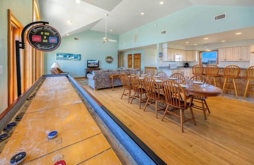 Salvo House | SUMMER SAVINGS - Oceanside Dog Friendly Salvo Home w/Pool, Elevator, & Hot Tub