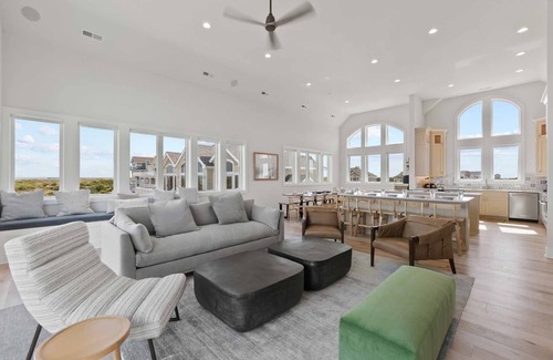 Ocean Isle Estates House | SUMMER SAVINGS- Premier Oceanfront w/Pool, Hot Tub, Elevator, Game & Theater Rm