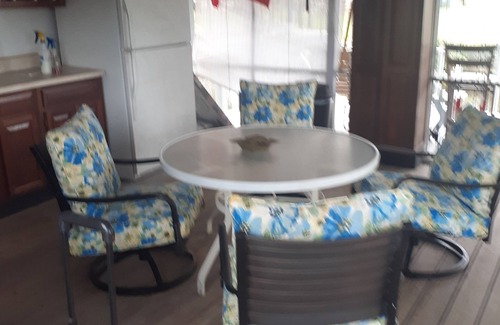 Taylor Creek House | Summer Special 60 off! 3 bed, 2 bath on water, boat house, pontoon available