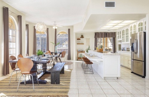 Yucca Valley House | Summit House Joshua Tree | Iconic Mountain Estate with Spa, Ping-Pong, Fire Pit