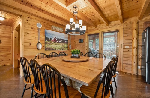 Logan Cabin | Summit Lodge-2 Indoor Heated Swimming Pools-Play Ground-Game room-Pool Table