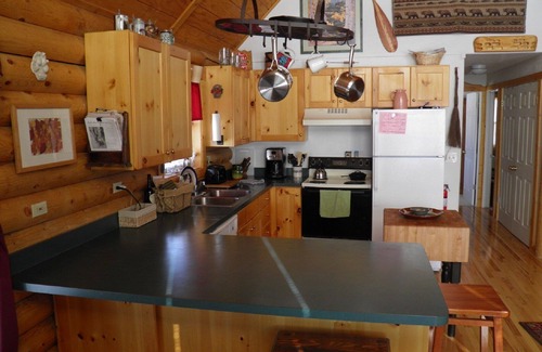 Victor House | Sun And Snow-kissed Teton Log Home