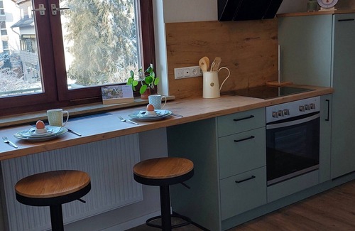 Bad Camberg Apartment | Sun-drenched, family-friendly apartment with balcony & large kitchen