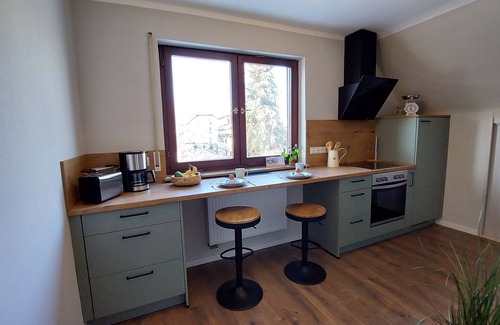 Bad Camberg Apartment | Sun-drenched, family-friendly apartment with balcony & large kitchen