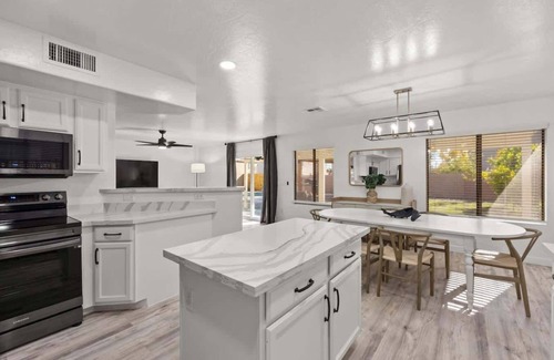 Larissa House | Sun-Drenched Terrace: Chic w/Grille, Firepit, Pool