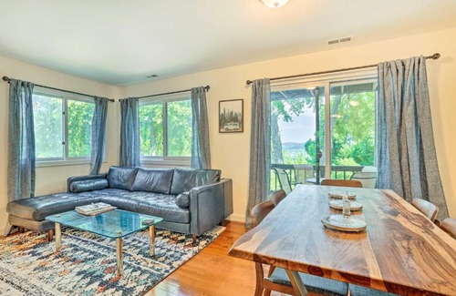 Vernon Apartment | Sun-Lit Vernon Condo Less Than 2 Mi to Ski Resort!
