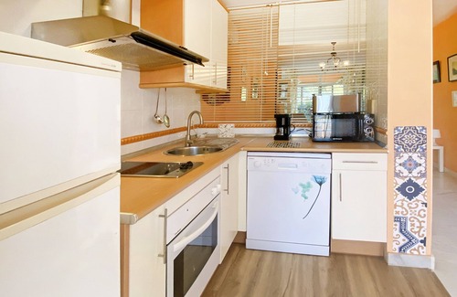 Islantilla Apartment | SUN, NATURE AND BEACH. Cozy, bright, large garden with views of pine forests
