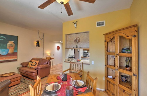 Desert Casitas House | Sun-Soaked AZ Townhome w/Private Patio & Mtn View