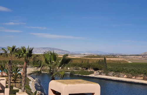 Alhama de Murcia Apartment | Sun Terrace - 5 Bed Apartment - Huge Terrace & Mountain Views with 24hr Security