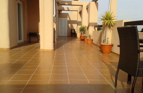 Alhama de Murcia Apartment | Sun Terrace - 5 Bed Apartment - Huge Terrace & Mountain Views with 24hr Security