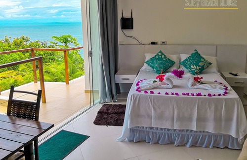 Morro de Sao Paulo Apartment | SUN7 Santorini - Apartment with sea view