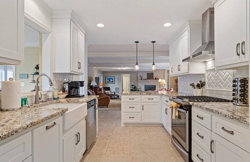 Winchester House | Sunkissed Shores-Rare Flat Lot w/Beautiful Views, Dock, Hot Tub