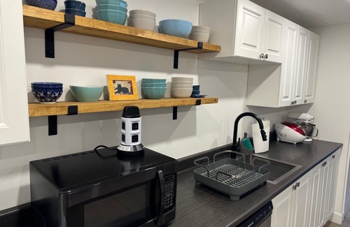 Saint-Lazare Apartment | Sunny, 1000-ft basement flat, parking, walkout patio entrance CITQ#305792