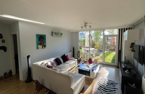 Kurtkoy Apartment | Sunny 1bdr with Garden