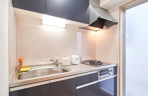 Nishi Apartment | Sunny 3 - guest American - style Osaka apt.Private bath, kitchen. Unit 301.