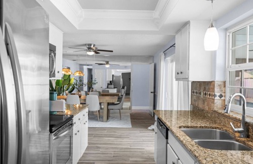 Bay Crest Park House | Sunny 4BR Home w/Pool & Indoor‑Outdoor Patio