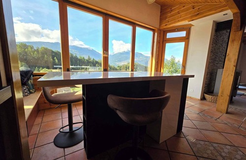 Chandolin-près-Savièse Ski Chalet | Sunny and Spacious Swiss Chalet in the heart of Valais