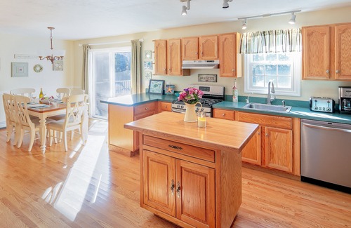 Mashpee House | Sunny Cape w/Private Pool, Steps to Association Lake