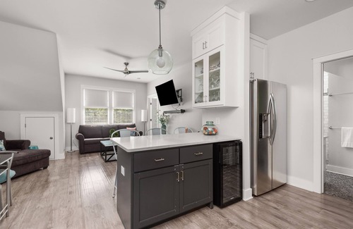 Eastwood House | Sunny East Nashville Hideaway | King Bed, 2 Balconies, Pet-Friendly