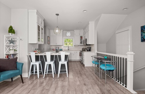 Eastwood House | Sunny East Nashville Hideaway | King Bed, 2 Balconies, Pet-Friendly