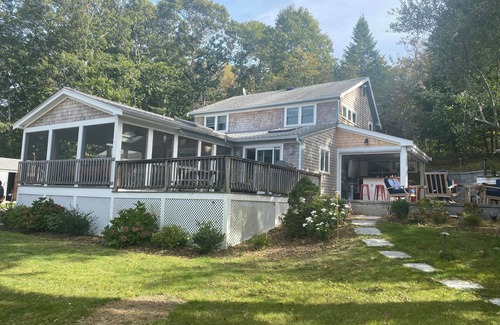 Falmouth House | Sunny Falmouth vacation home with walk to beach