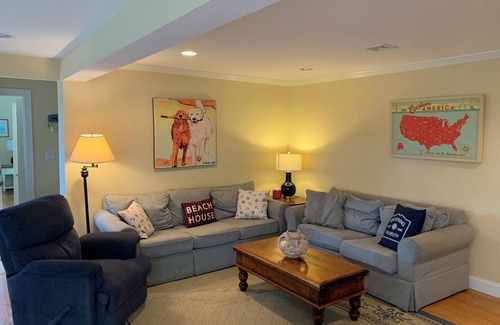 Falmouth House | Sunny Falmouth vacation home with walk to beach