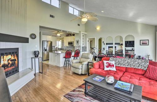 Flagler Beach House | Sunny Florida Home with Decks and View, Steps to Beach