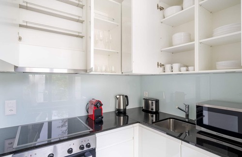 Horgen District Apartment | Sunny Horgen 2.5 Room w/Storage, 3 min to Market, by Blueground