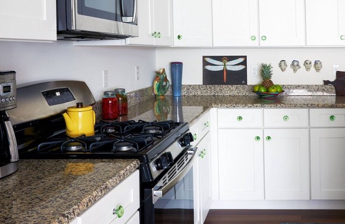 Lewes Condo | Sunny, immaculate art-filled condo minutes from best beaches in Delaware