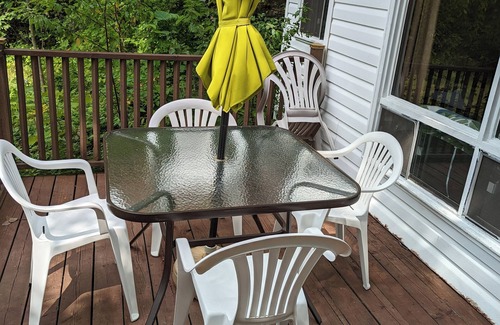 Clear Lake Cabin | Sunny Lakefront 2 Bdrm Cabin by Huntsville
