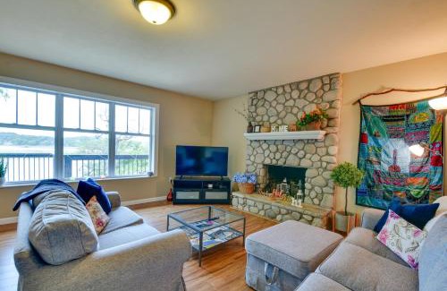 Dennis House | Sunny Lakefront Family Paradise with Deck and 2 Kayaks