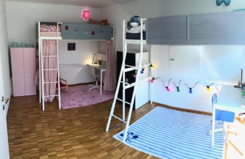 Wettswil Apartment | Sunny Maisonette Penthouse with Big Balcony & Great View
